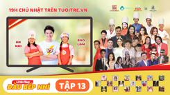 Đầu Bếp Nhí tập 13: Thiên Vương 'toát mồ hôi' khi phụ thí sinh vào bếp!