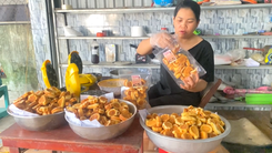 Lò bánh bông lan ở xã Thăng Bình, Đà Nẵng vào vụ Tết