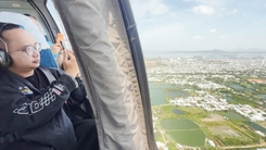 Mở lại tour trực thăng ngắm cảnh đẹp TP.HCM, lịch bay và giá vé ra sao?