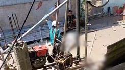 Hai người tử vong khi đóng cọc làm hàng rào ở Cà Mau