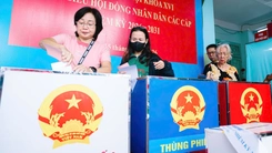 Hơn 9,4 triệu cử tri tại TP.HCM bỏ phiếu bầu cử, đạt tỉ lệ 99%