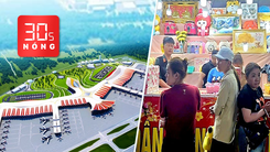 Bản tin 30s Nóng: Phối cảnh sân bay Phú Quốc 22.000 tỉ; Bắt 20 người lừa đảo ở hội chợ