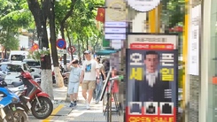 Hiện trạng vỉa hè trung tâm Đà Nẵng trước thời điểm tổng kiểm tra, lập lại trật tự