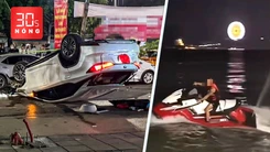 Bản tin 30s Nóng: Tạm giữ tài xế Lexus tông liên hoàn; TikToker lái mô tô nước trong vùng cấm