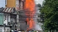 Hỏa hoạn gây thiệt hại 3 căn nhà ở khu Ba Toa Đà Lạt