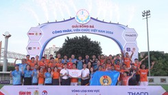 Công đoàn Ngân hàng vô địch vòng loại phía Bắc Giải bóng đá Công nhân, viên chức Việt Nam 2026