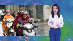 Thời tiết đêm 4 ngày 5-5: Bắc Bộ chuyển mát, có mưa; Trung Bộ và Nam Bộ đề phòng mưa to