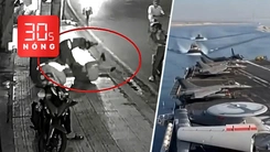 Bản tin 30s nóng: Xác minh clip tài xế xe ôm đánh người; Tàu sân bay Pháp tiến về Hormuz