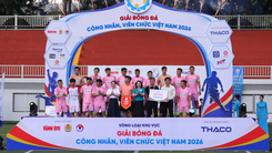 Công đoàn Thành Thắng Thăng Long TP.HCM vô địch vòng loại phía Nam đầy thuyết phục