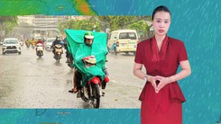 Thời tiết đêm 15 ngày 16-6: Bắc Bộ có mưa; Trung Bộ nắng nóng; Nam Bộ mưa dông về chiều tối