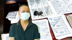 Khởi tố người mang máy in đi nhiều tỉnh làm tiền giả để tiêu xài
