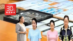 Bản tin 30s nóng: Khởi tố thêm 4 bị can vụ buôn lậu kim cương, ba người là chủ tiệm vàng ở TP.HCM 