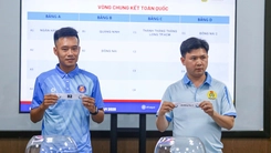 Vòng chung kết Giải bóng đá công nhân, viên chức: Nhà vô địch Sacombank rơi vào bảng đấu đầy thử thách