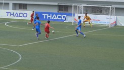 Sacombank thắng đậm 13-5, giành vé vào tứ kết Giải bóng đá công nhân, viên chức Việt Nam 2026