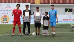 Màn tranh tài tâng bóng tiếp lửa VCK Giải bóng đá CNVC