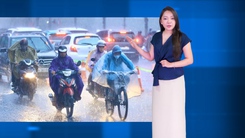 Thời tiết đêm 20 ngày 21-7: Bắc Bộ một số nơi còn mưa to, Trung Bộ nắng nóng, Nam Bộ mưa rào