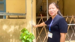 Hiệu trưởng lên tiếng về clip trường xuống cấp khiến phụ huynh lo lắng