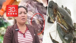 Bản tin 30s Nóng: Thực hư thức ăn có dòi ở bữa tiệc tân gia; Cua Cà Mau đã bớt ‘khổ sai’