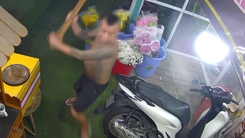 Truy bắt người đàn ông tấn công vợ cũ rồi đập phá tiệm hoa ở Đồng Tháp
