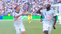 Bàn thắng phút 90+3 của Lukaku trận Bỉ loại chủ nhà Mỹ ở World Cup 2026