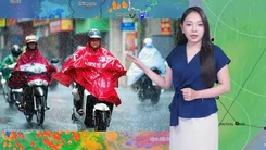 Thời tiết đêm 24 ngày 25-8: Bắc Bộ mưa to; Trung Bộ nắng nóng; Nam Bộ ngày nắng, chiều tối mưa dông