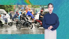 Thời tiết đêm 26 ngày 27-8: Bắc Bộ vài nơi mưa to; Trung Bộ nắng nóng; Nam Bộ mưa dông về chiều tối