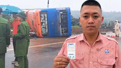 Tạm giữ hình sự tài xế vụ lật xe khách ở Gia Lai làm nhiều người thương vong
