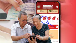 Trả lương hưu qua VNeID, người dân cần tích hợp ngay tài khoản hưởng an sinh xã hội để nhận tiền