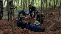 Quảng Trị quy tập 5 hài cốt liệt sĩ, phát hiện nhiều di vật chiến tranh