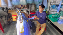Làng nghề đan lưới Thơm Rơm nhộn nhịp vào mùa nước nổi