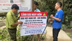 Cảnh báo đá rơi, tạm dừng tham quan hang Dơi ở Thanh Hóa