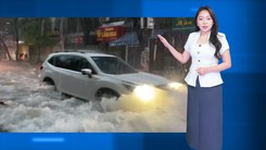 Thời tiết đêm 14 ngày 15-9: Bắc Bộ và Trung Bộ mưa rất to, Nam Bộ giảm mưa