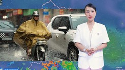 Thời tiết đêm 15 ngày 16-9: Bắc Bộ và Bắc Trung Bộ có mưa rất to; Nam Bộ mưa dông về chiều tối