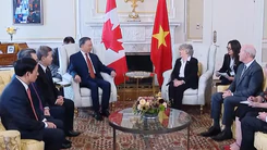 Lễ đón trọng thể Tổng Bí thư, Chủ tịch nước Tô Lâm thăm cấp Nhà nước tới Canada