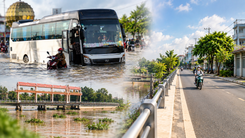 Giữa đỉnh triều, vòng xoay Trung Lương thoát cảnh ngập triền miên