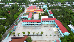 Cà Mau biến trụ sở dôi dư thành trường học khang trang