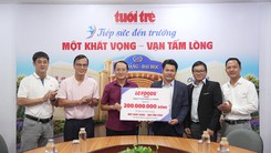 LC Foods lần đầu đồng hành Tiếp sức đến trường, trao 200 triệu đồng