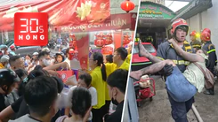 Bản tin 30s nóng: Xếp hàng mua bánh trung sớm; Nạn nhân vụ cháy khách sạn kể lại thời khắc sinh tử 
