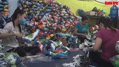 Phát hiện hơn 2.000 đôi giày giả thương hiệu nổi tiếng