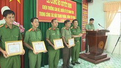 Khen thưởng ban chuyên án phá đường dây cá độ đá banh quy mô lớn