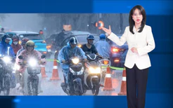 Thời tiết đêm 20 ngày 21-10: Cả 3 miền có mưa rào, dông rải rác về chiều tối và đêm