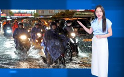 Thời tiết đêm 8 ngày 9-10: Nam Bộ mưa về chiều tối, Trung Bộ mưa to 