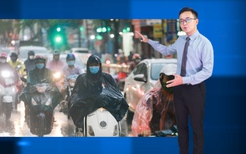 Thời tiết đêm 18 ngày 19-6: Bắc Bộ mưa to, Trung Bộ nắng nóng, Nam Bộ sáng nắng chiều mưa