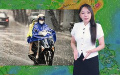 Thời tiết 17-07: Bắc Bộ mưa to và dông; Trung Bộ ngày nắng nóng; Nam Bộ mưa dông về chiều tối