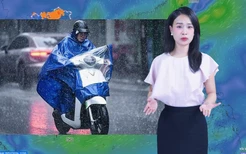 Thời tiết đêm 19 ngày 20-7: Bắc Bộ mưa to, cảnh báo lũ quét; Trung Bộ nắng nóng; Nam Bộ mưa rào