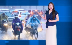 Thời tiết đêm 20 ngày 21-7: Bắc Bộ một số nơi còn mưa to, Trung Bộ nắng nóng, Nam Bộ mưa rào