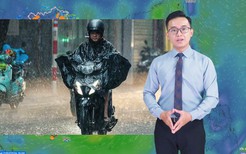Thời tiết đêm 27 ngày 28-7: Bắc Bộ có nơi mưa đến 250mm, Trung Bộ và Nam Bộ mưa nhiều về chiều và đêm