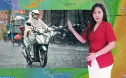 Thời tiết đêm 20 ngày 21-8: Mưa dông cả 3 miền, nhiều nơi mưa to