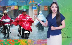 Thời tiết đêm 24 ngày 25-8: Bắc Bộ mưa to; Trung Bộ nắng nóng; Nam Bộ ngày nắng, chiều tối mưa dông