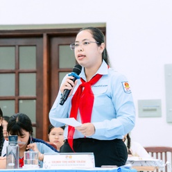 Đại biểu Hội đồng Trẻ em TP.HCM đưa ý tưởng 7 ngày sống đẹp trên không gian mạng